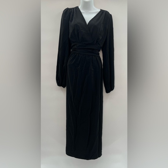 Dokotoo Maxi Dresses for Women Wrap V-Neck Size L NWT - Picture 5 of 8